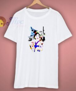 Disney Mulan Film Scene Childs White Shirt