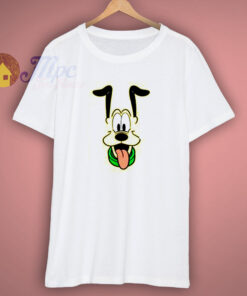 Disney Pluto Big Face Ears Up T Shirt Disney Pluto Big Face Ears Up T Shirt