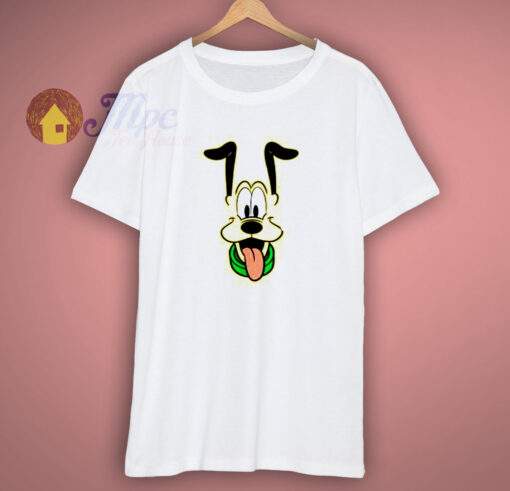 Disney Pluto Big Face Ears Up T Shirt