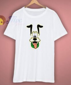 Disney Pluto Big Face Ears Up T Shirt
