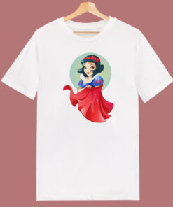 Disney Snow White Stylized Funny 80s T Shirt