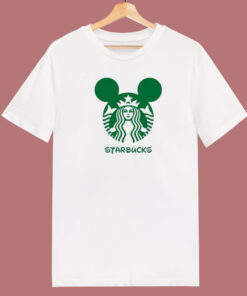 Disney Starbucks Mickey T Shirt Style On Sale