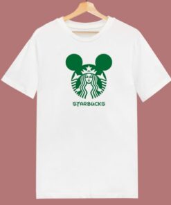 Disney Starbucks Mickey T Shirt Style On Sale