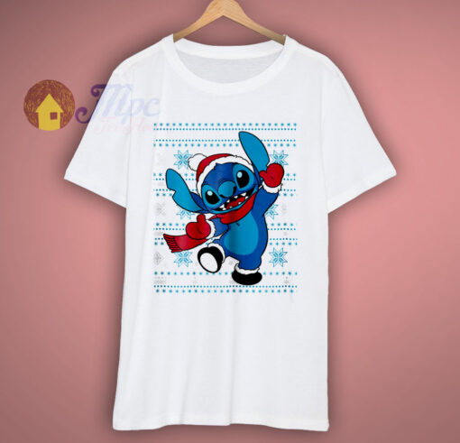 Disney Stitch Happy Holiday T shirt