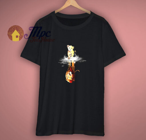 Disney The Lion King 2019 Reflection Mufasa Simba Shirt