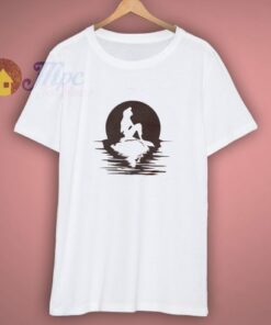 Disney Vacation Ariel Little Mermaid Sunset Vintage T Shirt