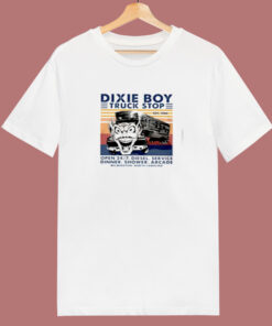 Dixie Boy Truck Stop 80s T Shirt Dixie Boy Truck Stop 80s T Shirt