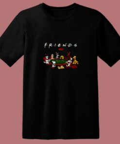 Dogs Friends Classic 80s T Shirt
