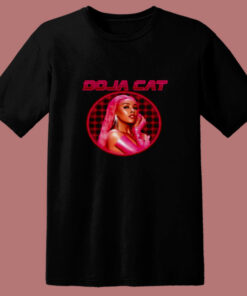 Doja Cat Laser Grid Portrait 80s T Shirt Doja Cat Laser Grid Portrait 80s T Shirt