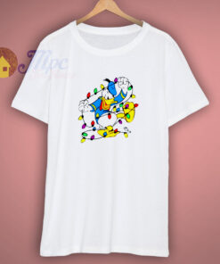 Donald Duck Christmas Light T Shirt Donald Duck Christmas Light T Shirt