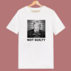 Donald J Trump Not Guilty T Shirt Style