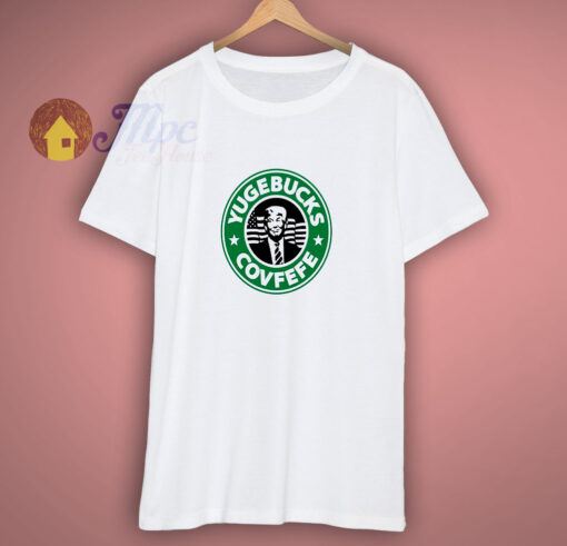 Donald Trump Starbucks Coffee Parody T Shirt