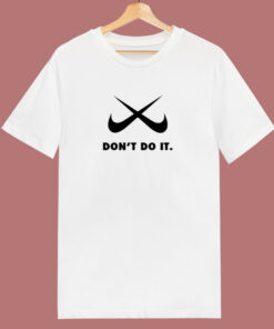 Don’t Do It Fake Anti Logo 80s T Shirt Don’t Do It Fake Anti Logo 80s T Shirt
