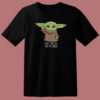 Dont Make Me Use The Force 80s T Shirt Style