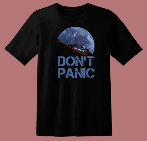 Dont Panic Starman Essential 80s T Shirt Style