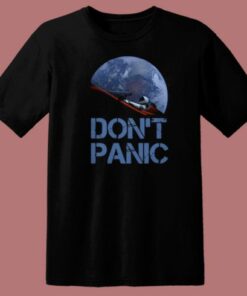 Dont Panic Starman Essential 80s T Shirt Style