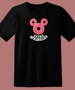 Donut Ears Extra Sprinkles 80s T Shirt