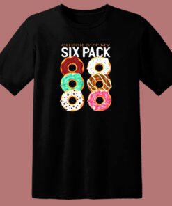Donut Six Pack 80s T Shirt Donut Six Pack 80s T Shirt