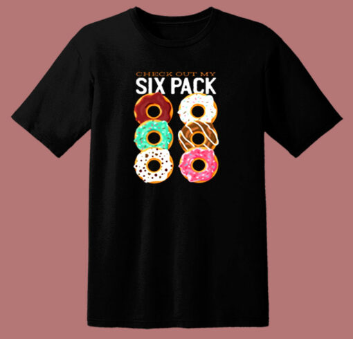 Donut Six Pack 80s T Shirt
