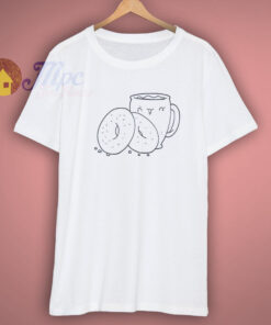 Donut and coffe lovers T Shirt Donut and coffe lovers T Shirt