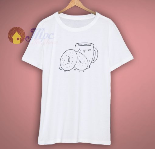 Donut and coffe lovers T Shirt