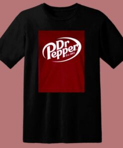 Dr Papper Slogan Logo 1885 80s T Shirt