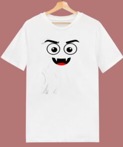 Dracula And Vampire Emoji Face 80s T Shirt Dracula And Vampire Emoji Face 80s T Shirt