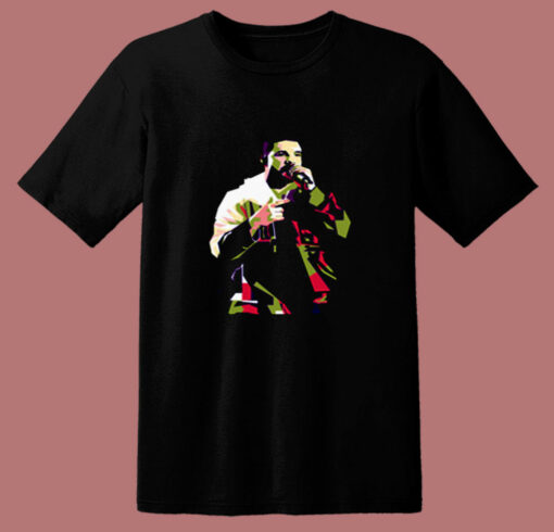 Drake Pop Art Style 80s T Shirt