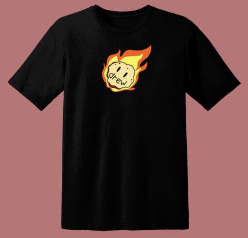 Drew House Flame Ball 80s T Shirt Style