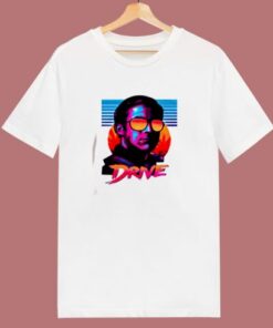 Drive Bike Cult Movie 80s T Shirt