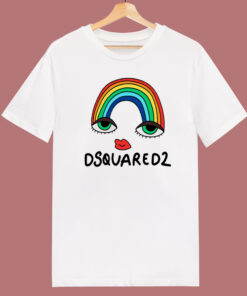 Dsquared2 Rainbow Herca T Shirt Style