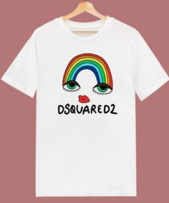 Dsquared2 Rainbow Herca T Shirt Style