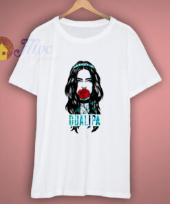 Dua Lipa Red Rose T Shirt Dua Lipa Red Rose T Shirt