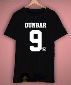 Dunbar 9 Jersey Number Beacon Hills Basic Tee