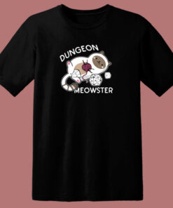 Dungeon Meowster 80s T Shirt Dungeon Meowster 80s T Shirt