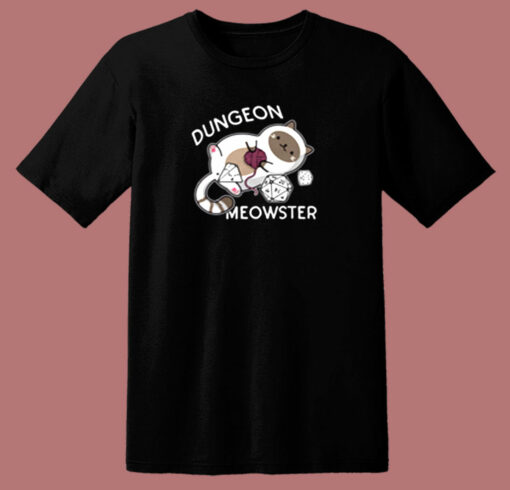 Dungeon Meowster 80s T Shirt