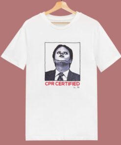 Dwight Schrute CPR T Shirt Style