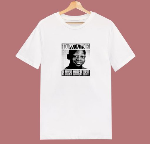 Dwyane Wade White World Tour 80s T Shirt