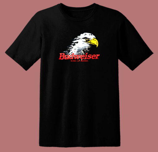 Eagle Budweiser King Of Beers 80s T Shirt