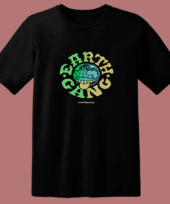 Earth Gang Ombre Globe 80s T Shirt Earth Gang Ombre Globe 80s T Shirt