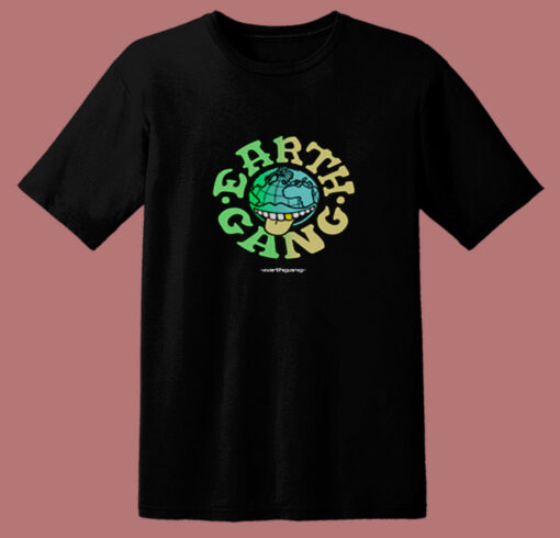 Earth Gang Ombre Globe 80s T Shirt