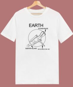 Earth Stonehenge Graphic T Shirt Style