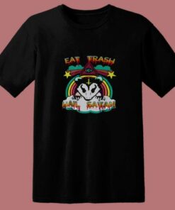 Eat Trash Hail Satan 80s T Shirt