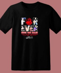 Eddie Van Halen Thank You For The Memories 80s T Shirt