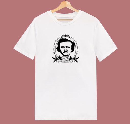 Edgar Allan Poe 80s T Shirt