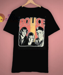 Edition Trunk True Vintage Police Band Print Concert T Shirt Edition Trunk True Vintage Police Band Print Concert T Shirt