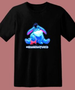 Eeyore Face Mask Quarantined 80s T Shirt