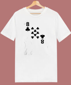 Eight Of Clubs 80s T Shirt 1