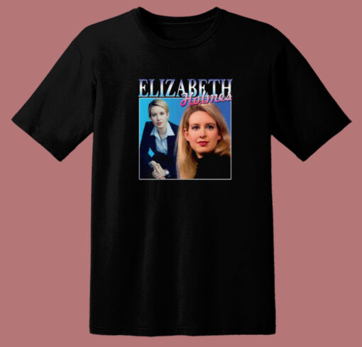 Elizabeth Holmes Vintage 80s T Shirt Style