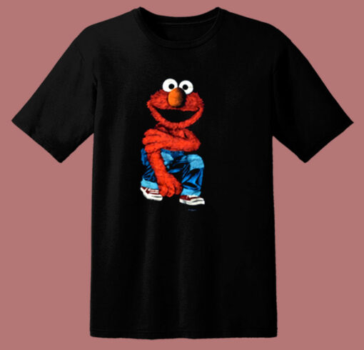 Elmo Sesame Street Cartoon Retro Jim Henson 80s T Shirt